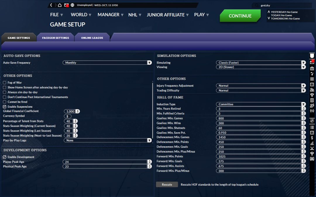 Franchise Hockey Manager 8游戏截图