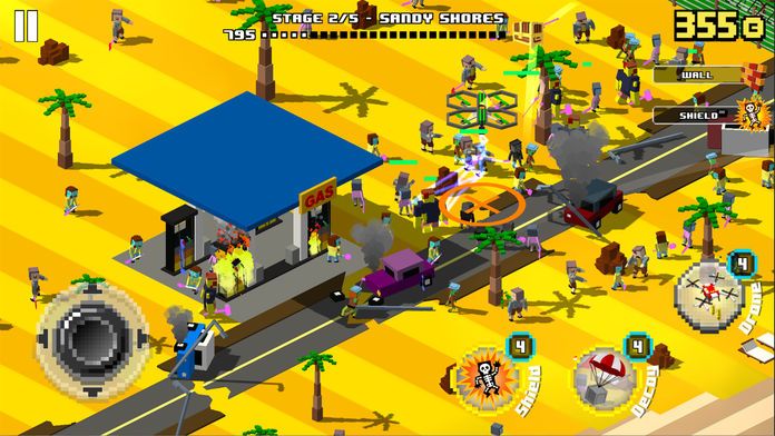 无人机大战僵尸游戏截图