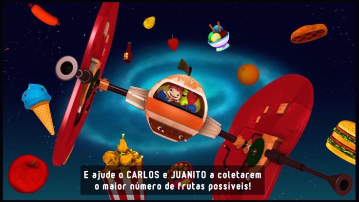 Carlos uma aventura no espaço游戏截图
