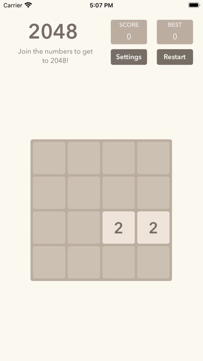 2048: Classic Number Puzzle游戏截图