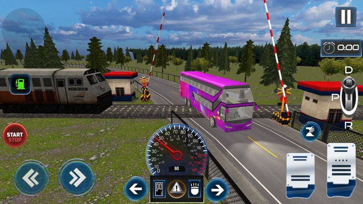 Bus Driving Simulator Game 3D游戏截图