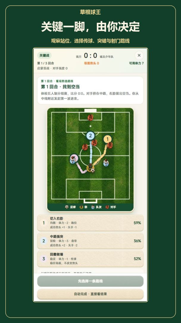 足球人生：从草根到球王游戏截图