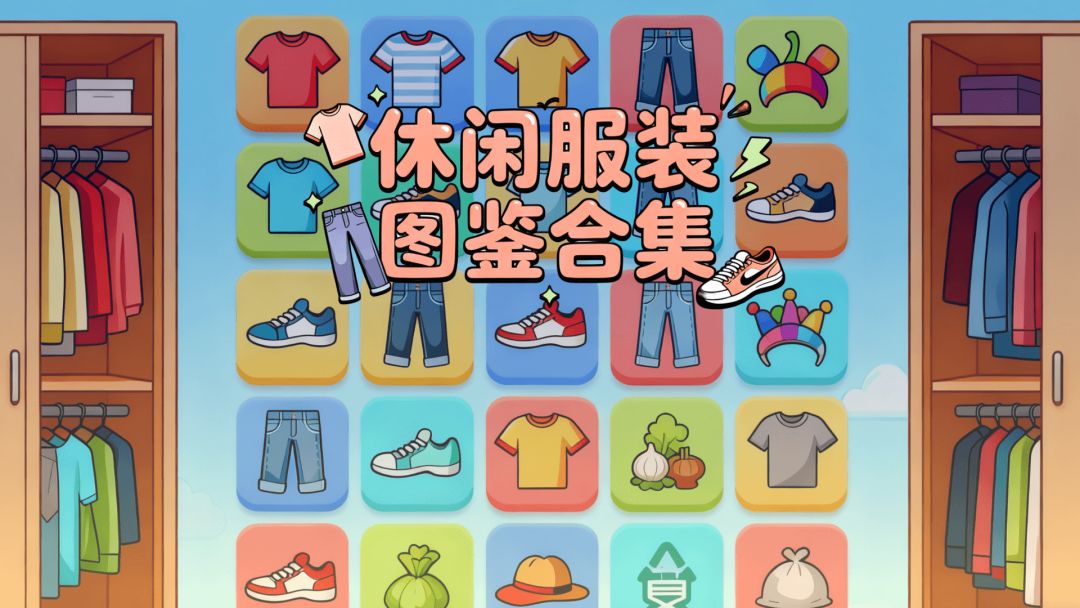 休闲服装图鉴合集