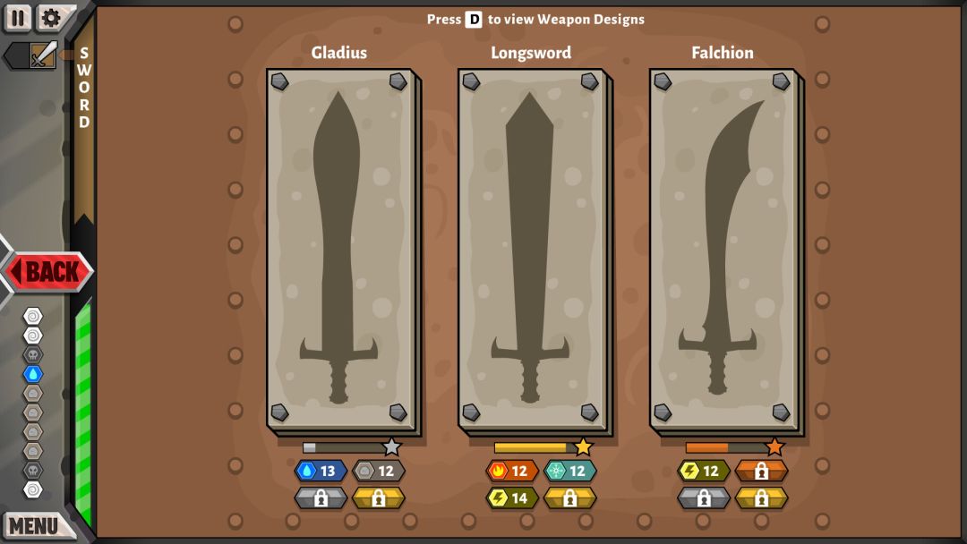 Jacksmith: Weapons and Warriors游戏截图