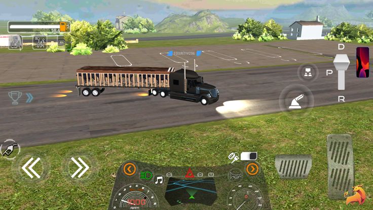 Highway Truck Simulator Game游戏截图