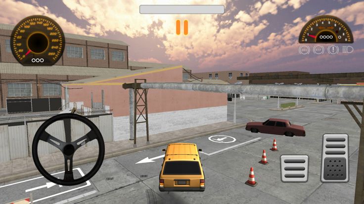 Backyard Parking Simulator游戏截图