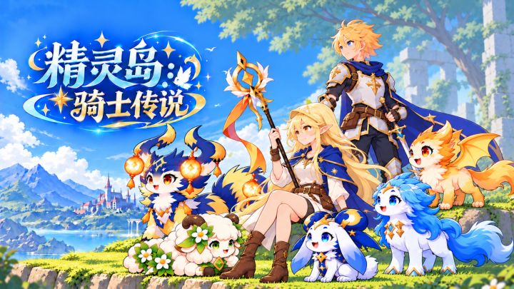 精灵岛:骑士传说 封面