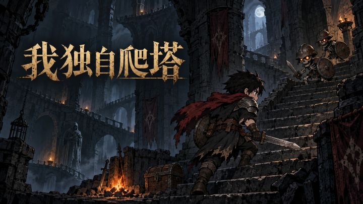我独自爬塔 封面