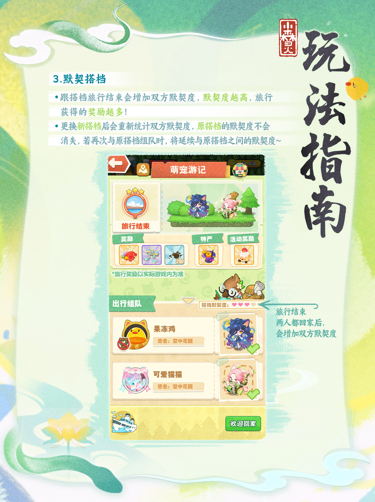 萌宠游记双人旅行活动