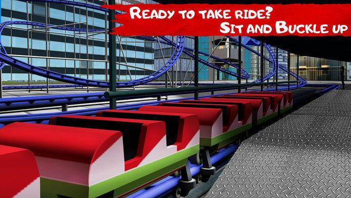 VR城市过山车 - 虚拟现实过山车游Google纸板游戏截图