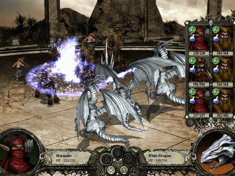 Disciples II: Rise of the Elves 游戏截图
