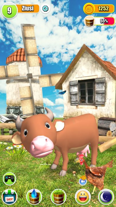 Cow Farm (Milk The Cow)游戏截图