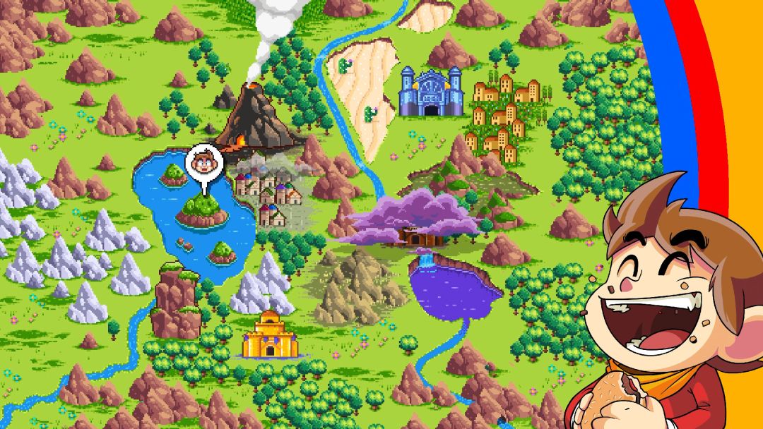 Alex Kidd in Miracle World DX游戏截图