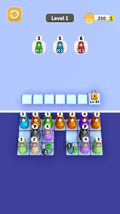 Matryoshka Merge游戏截图