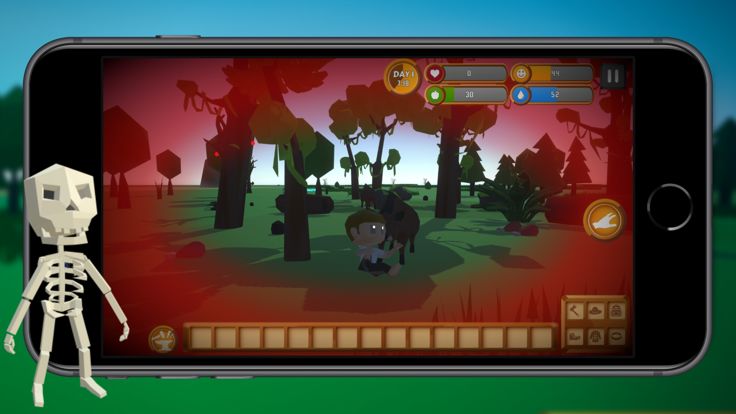 Flat Island Survival游戏截图