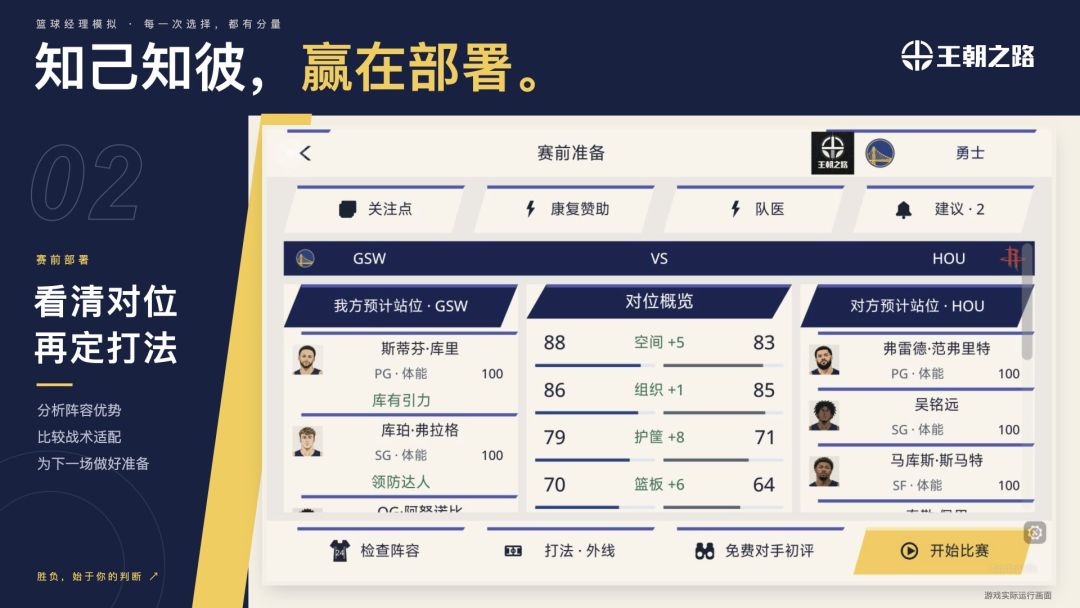 王朝之路:篮球经理模拟游戏截图