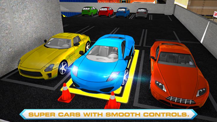 汽车服务站停车场 - 驱动普拉多吉普车游戏截图