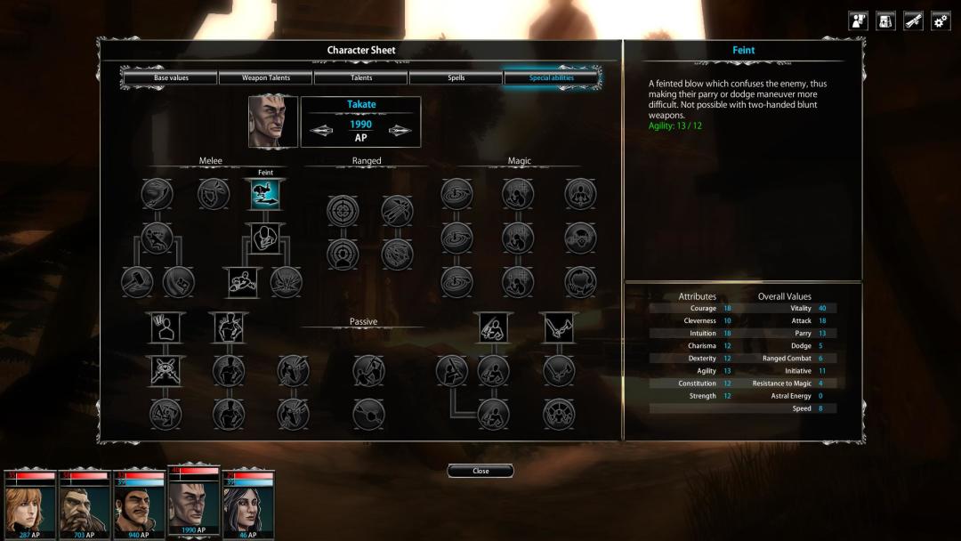 Blackguards游戏截图