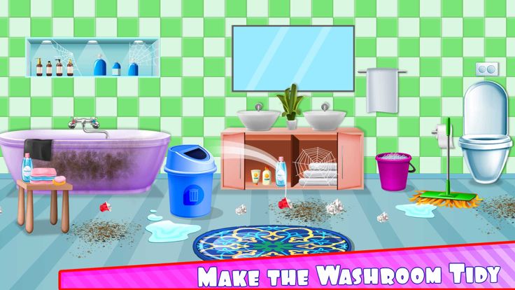 梦想家的壁橱清洁游戏截图