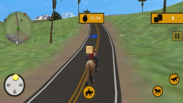 马匹披萨外卖小哥游戏截图