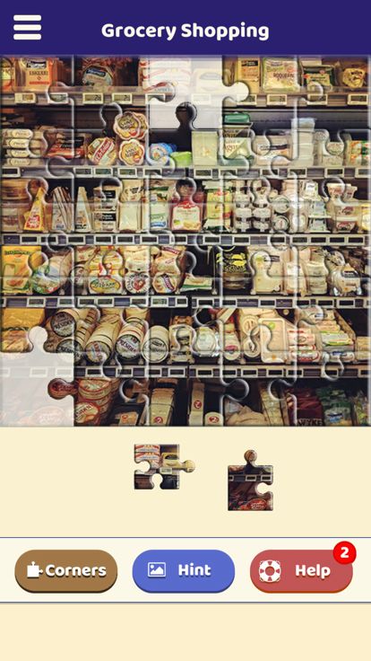 Grocery Shopping Puzzle游戏截图