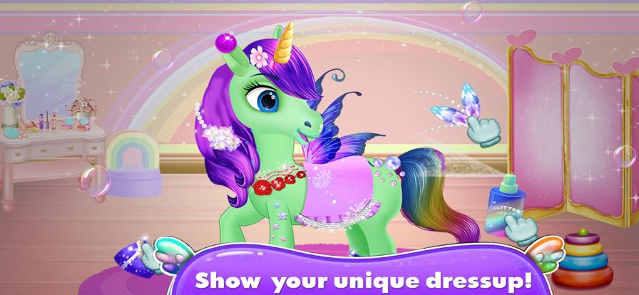 Unicorn Horse Groom & Caring游戏截图