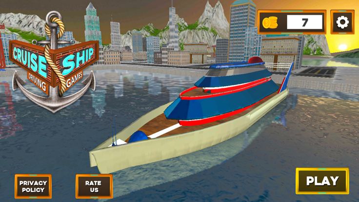 Cruise Ship Driving Games游戏截图