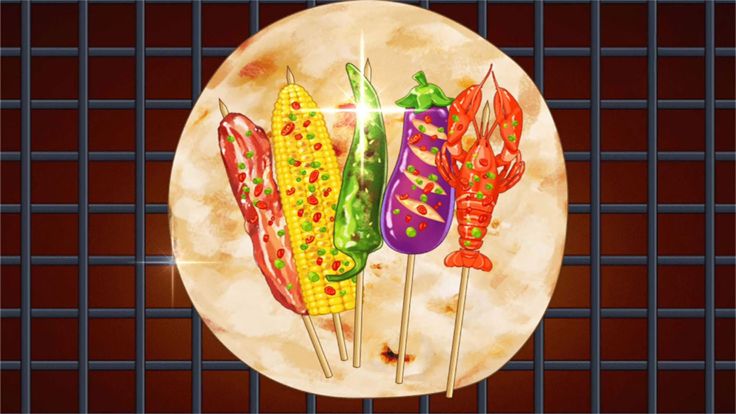 淄淄烧烤摊 - 模拟经营休闲解压小游戏游戏截图