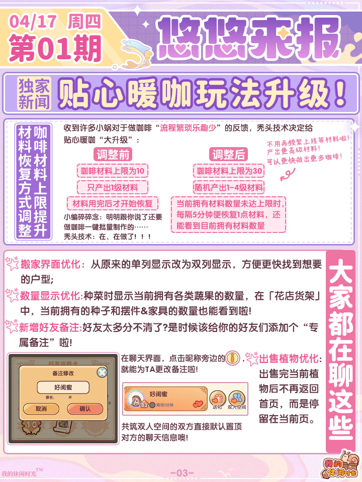 超多功能优化来袭!