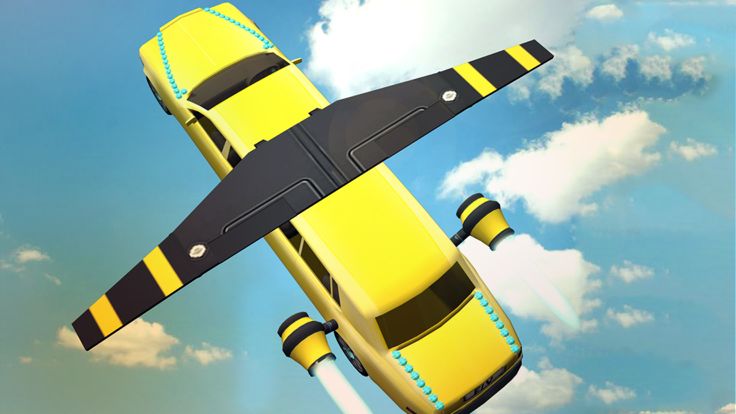 Flying Limo Car Driving Simulator 2016游戏截图