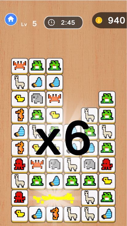 タイルパズルゲーム-ドット絵合わせ游戏截图