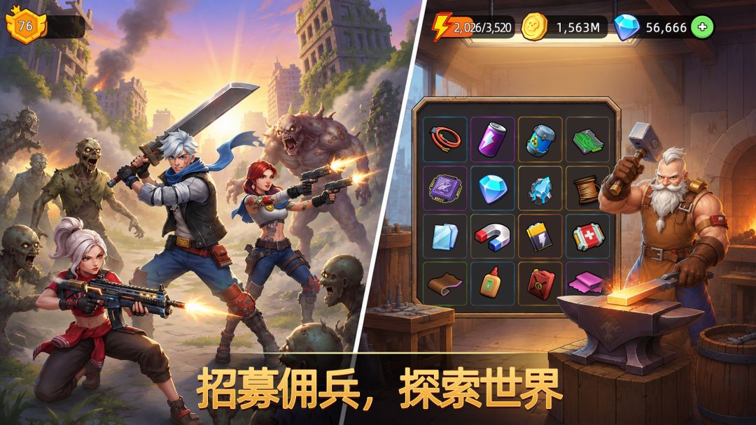 地下城里开商店游戏截图