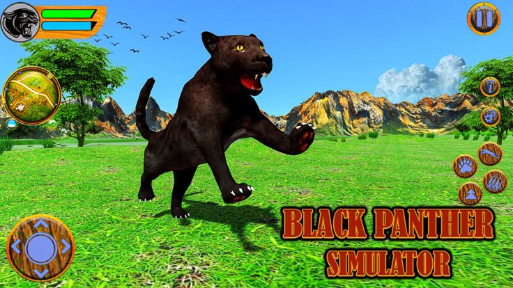 Wild Black Panther Furious Sim游戏截图