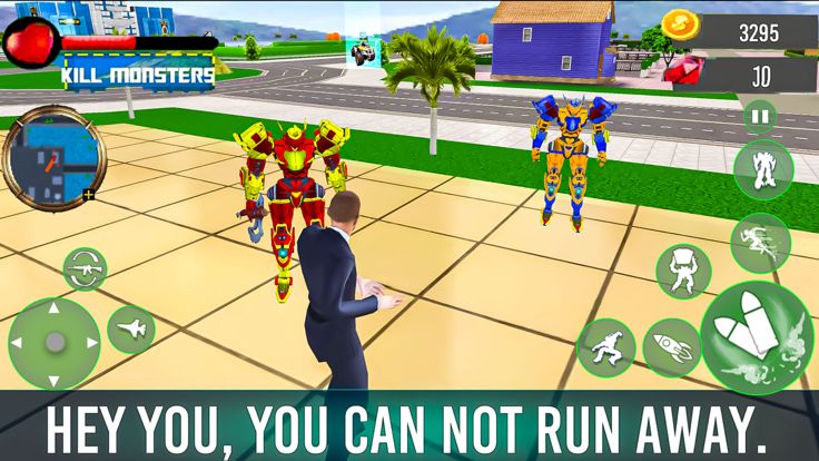 Crane Robot Car Game 3D游戏截图