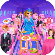 空姐乘务旅行-女孩游戏icon