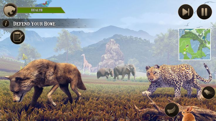 荒野 豹 家庭 生活 模拟游戏截图