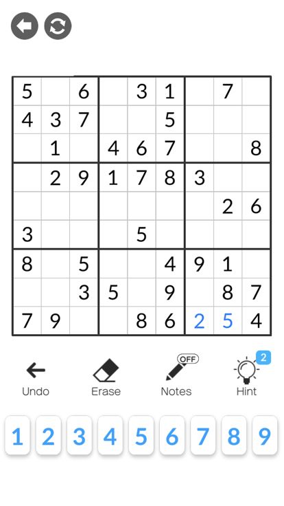 Sudoku1000 -Number place game游戏截图