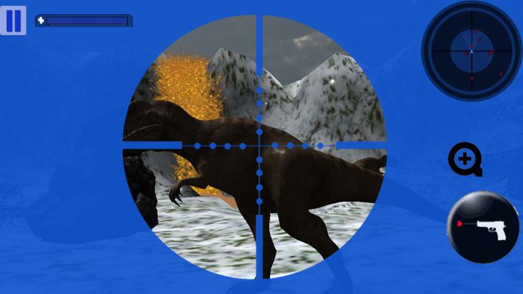 Dino Hunting Sniper 3D游戏截图