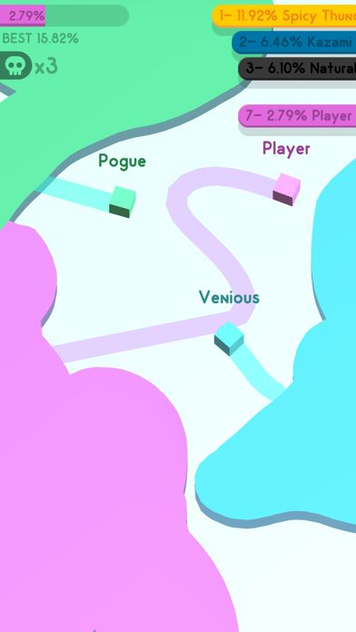 画圈大作战-多人io圈地对战游戏截图