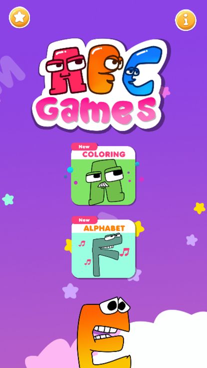 Alphabet A-Z Coloring & sound游戏截图