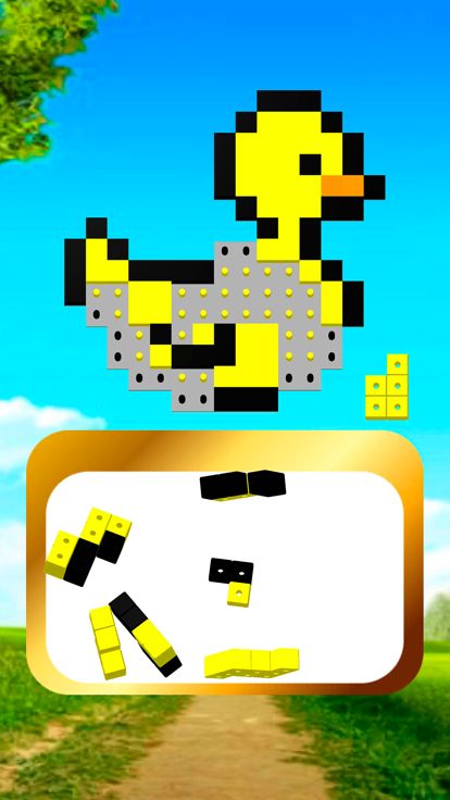 Blockin' Color : Brain Puzzle游戏截图