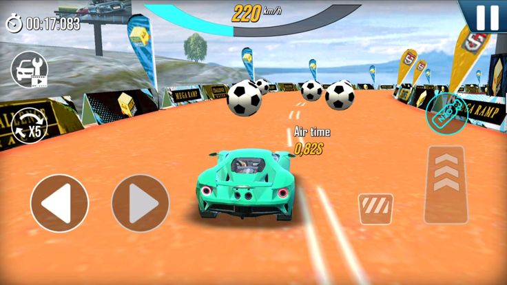 Mega Ramp Car Skills Driving游戏截图