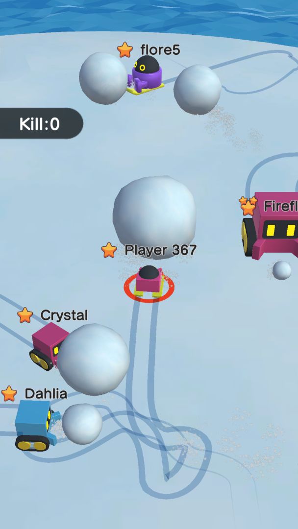 雪球大乱斗游戏截图