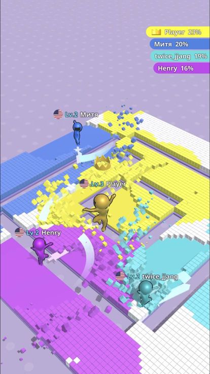 Cut the Enemies.io游戏截图