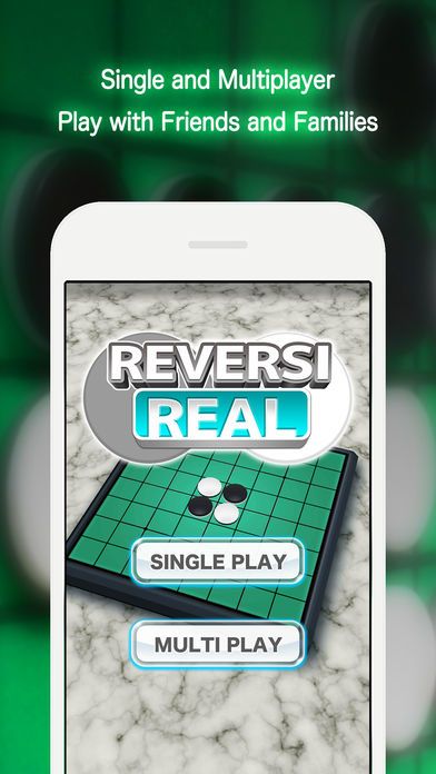 Reversi REAL - Multiplayer Board game游戏截图