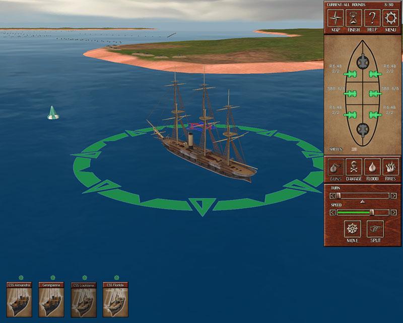 Ironclads: American Civil War游戏截图