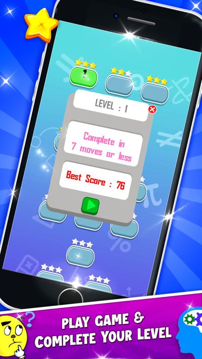 Brain Math Puzzle Game游戏截图