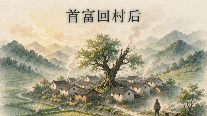 首富回村后 封面