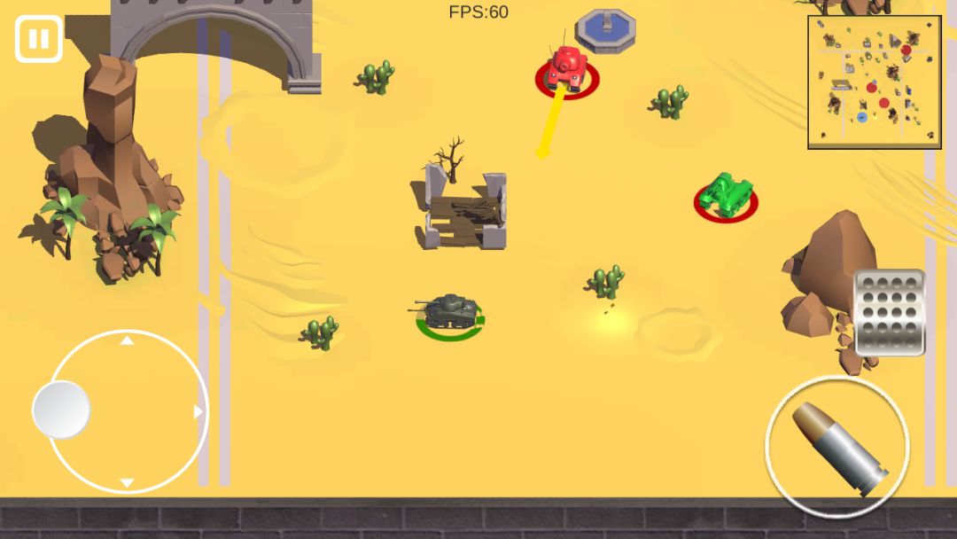 孤胆坦克游戏截图