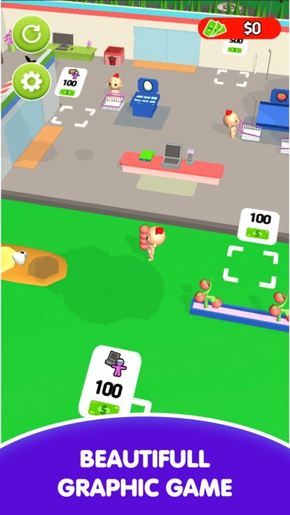 Baby Mart Shopping 3D游戏截图